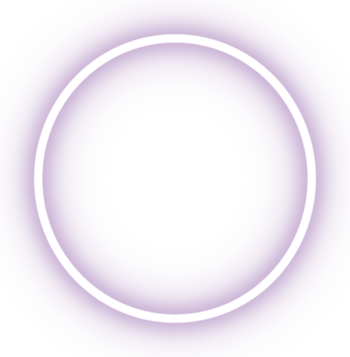 Purple Neon Circle Illusion